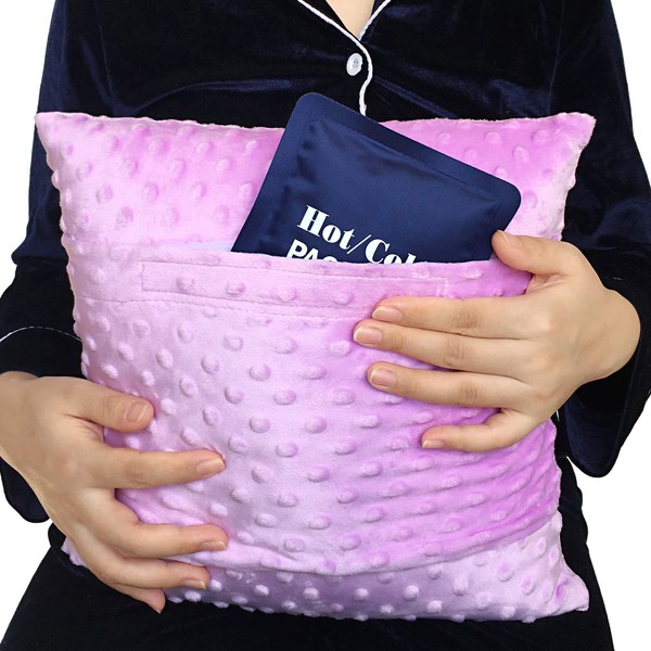 BNRendles Hysterectomy Tummy Pillow Huggable with Pocket for Cold Hot Packs Abdominal Post Surgical Recovery Cushion C Section Hernia Cervical Cancer Gifts
