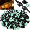 Eboot 100 Pieces Adhesive Cable Wire Clips Strong Cord Clips
