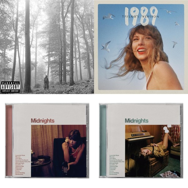 Folklore (X) & 1989 (Taylor's Version) & Midnights (X) (Blood
