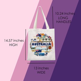 Australia Tote Bag Australia Gift Moving to Australia Gift Australia Souvenir Gift Australia Travel Gift (Australia Tote)