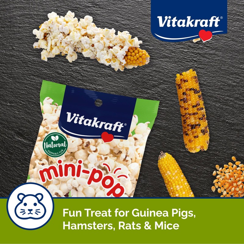 Vitakraft Mini Pops Treat for Small Animals - 100% Real
