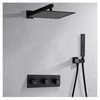 TNOMS Rainfall Shower System with 10 Inch Rainfall Shower Head