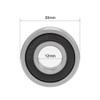 sourcing map 6200/12-2RS Deep Groove Ball Bearings 12mm x 30mm