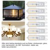 6pcs G9 LED Bulb 5W Transparent Cover 22LED Dimmable G9