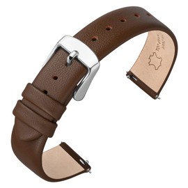 [ANNEFIT] Genuine Leather Watch Band, 0.5 inch (12 mm), 0.55 inch (13 mm), 0.55 inch (14 mm), 0.6 inch (16 mm), 0.7 inch (18 mm), 0.8 inch (20 mm),, 13 mm, Leather