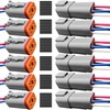 6Pack 4-Pin Waterproof DT Connectors with 16AWG Wires & Heat