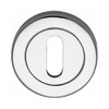 Dzina Escutcheon Keyhole 50mm Chrome Pack of 1