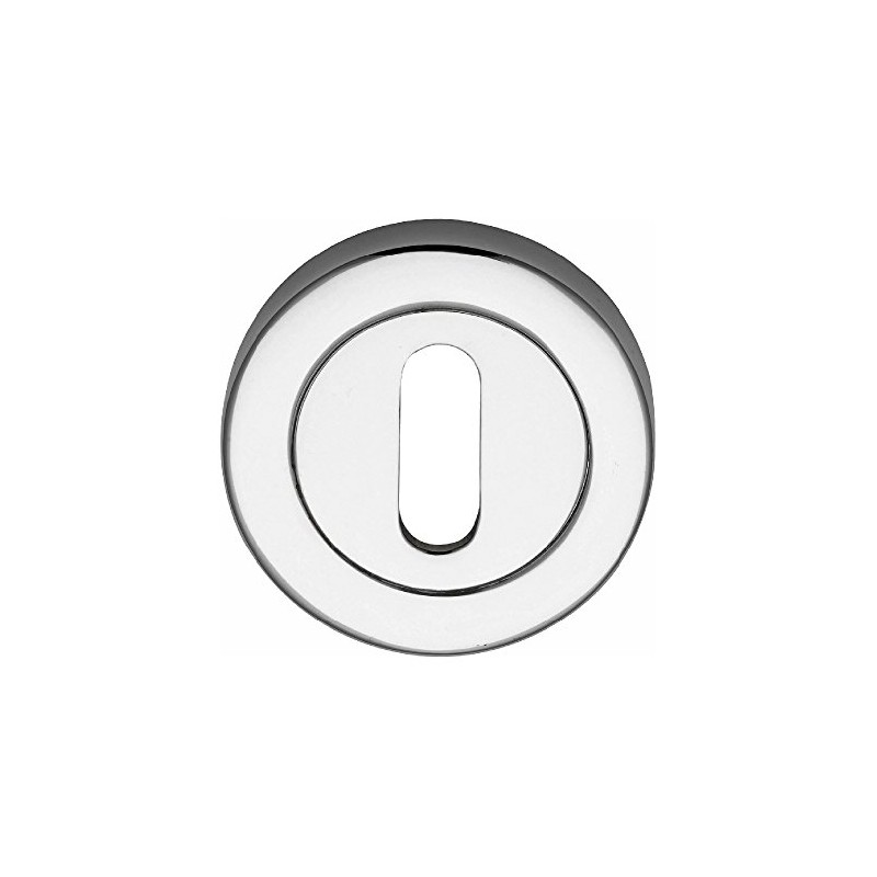 Dzina Escutcheon Keyhole 50mm Chrome Pack of 1