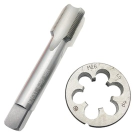M26 x 1.5 Tap and Die Set RH M26x1.5, M27 x 1.5 Thread Tap Round Die Set Right Hand M27x1.5, M30 x 1.5 Tap & Die Right Hand M30x1.5, M23 x 1.5 Tap & Die RH M23x1.5 (M26 x 1.5 Tap and Die Set RH)