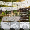 Fullhawl 6 Pack 120 ft White Cielito Lindo Party Decoration