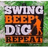 Generic Metal Detector Ornament - Swing Beep Dig Repeat