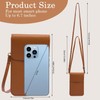 Bolsas pequeñas cruzadas para mujer, bolso de piel para teléfono