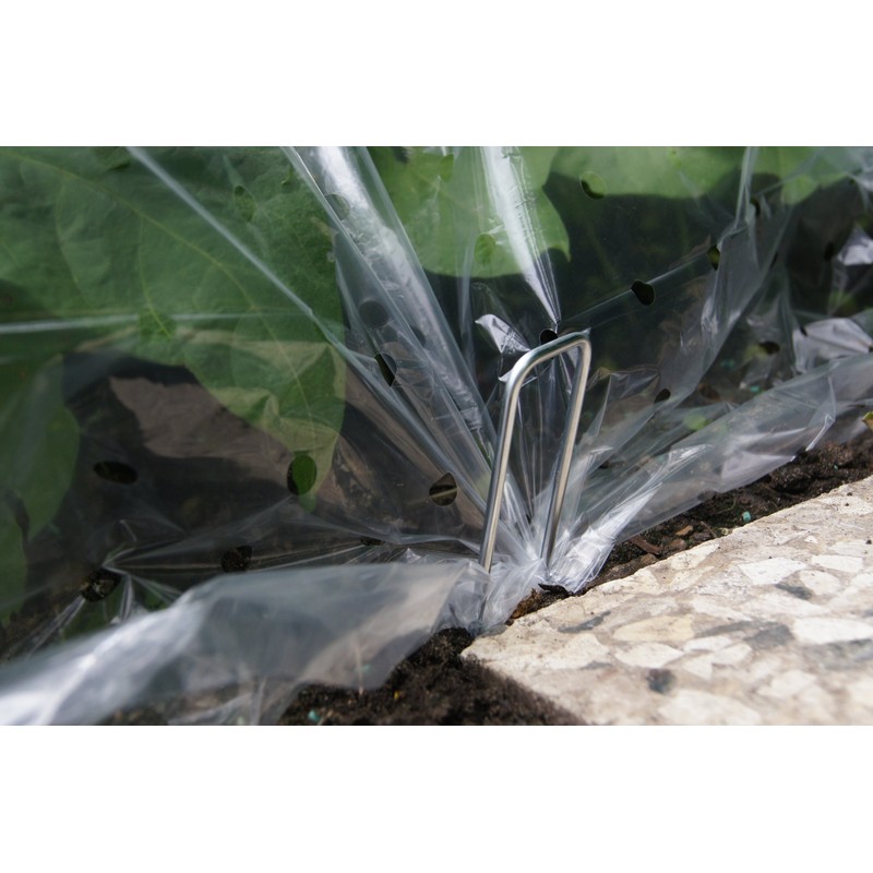 Connex LOR78835 Metal Tent Pegs 10 cm Galvanised Pack of