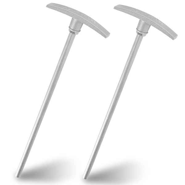 TonGass (2 Pack) RV Waste Valve Extension Tube 9" -Reliable