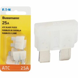 Bussmann (5-5pk)- Bussmann 25-Amp 32-Volt ATC Blade Automotive Fuse BP/ATC-25-RP