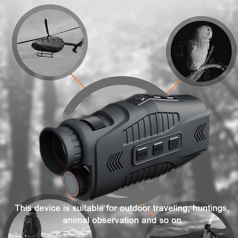 Monocular Night Vision Device 1080P 10X Digital Zoom Portable Night