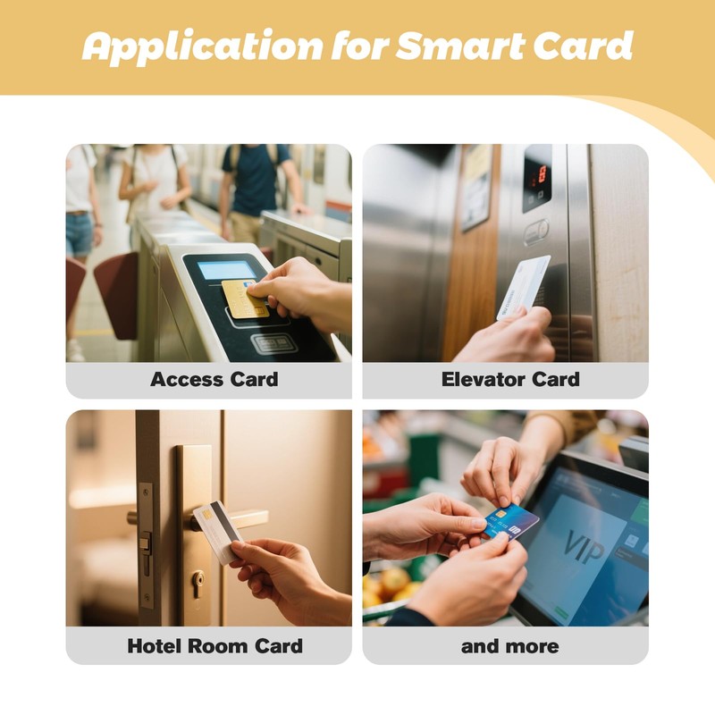 SLE4442 Contact IC Cards (Pack of 100)– ISO PVC Smart