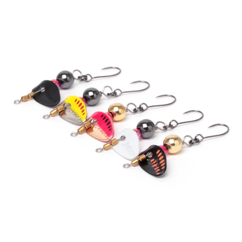 Jackson Buggy Spinner 3g BP Black/Pink Dots Lure
