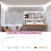 EMITEVER LED Strip Light, Cool White 5000K 16.4ft,24V DC COB