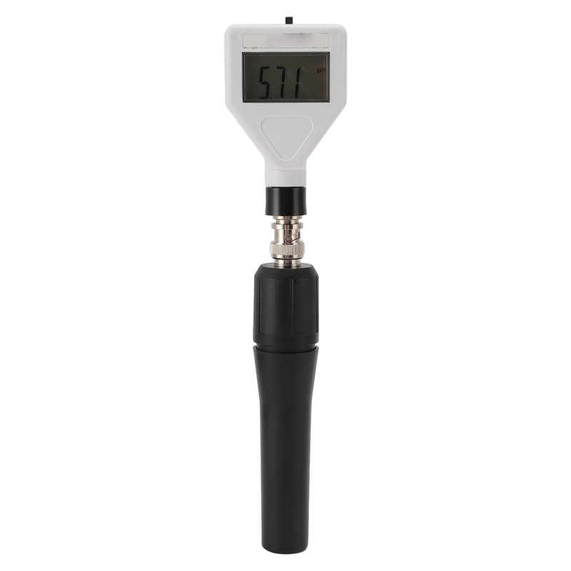 Soil PH Meter with Backlit LCD Display Multipurpose Fruit Meat