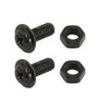 Two Bike Fender Bolt/Nut Black.