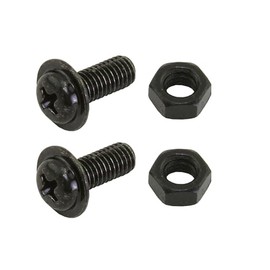 Two Bike Fender Bolt/Nut Black.