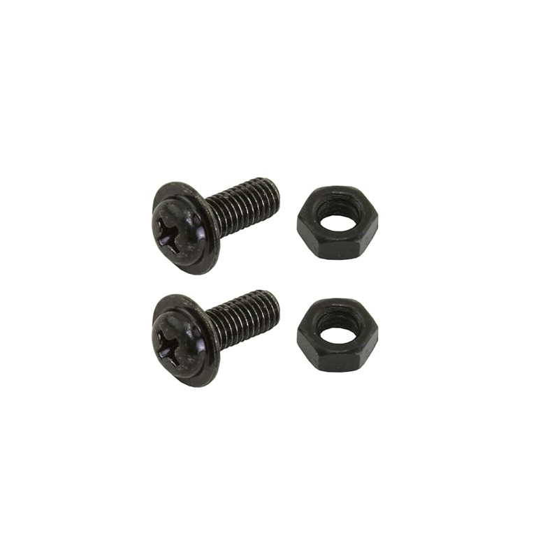 Two Bike Fender Bolt/Nut Black.