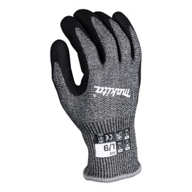 Makita P-84729 Advanced Fitknit® Cut Level 7 Nitrile Coated Dipped Gloves, Size Large
