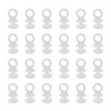 Micro Trader 50Pcs Curtain Track Rail Gliders Runner Wheel Rollers