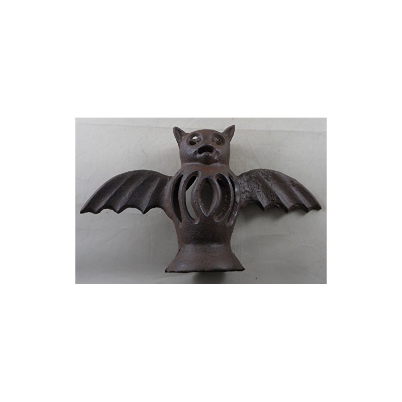 Cast Iron Bat Candle Holder