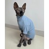 Sphynx Hairless Cats Shirt Cotton Cat Turtleneck Sweater Pullover Kitten