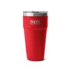 YETI Rambler Stackable Tumbler with Magslider Lid, Rescue Red, 30