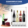 Acrylic Display Case with Lock Key, Removable 4-Tier Clear Acrylic