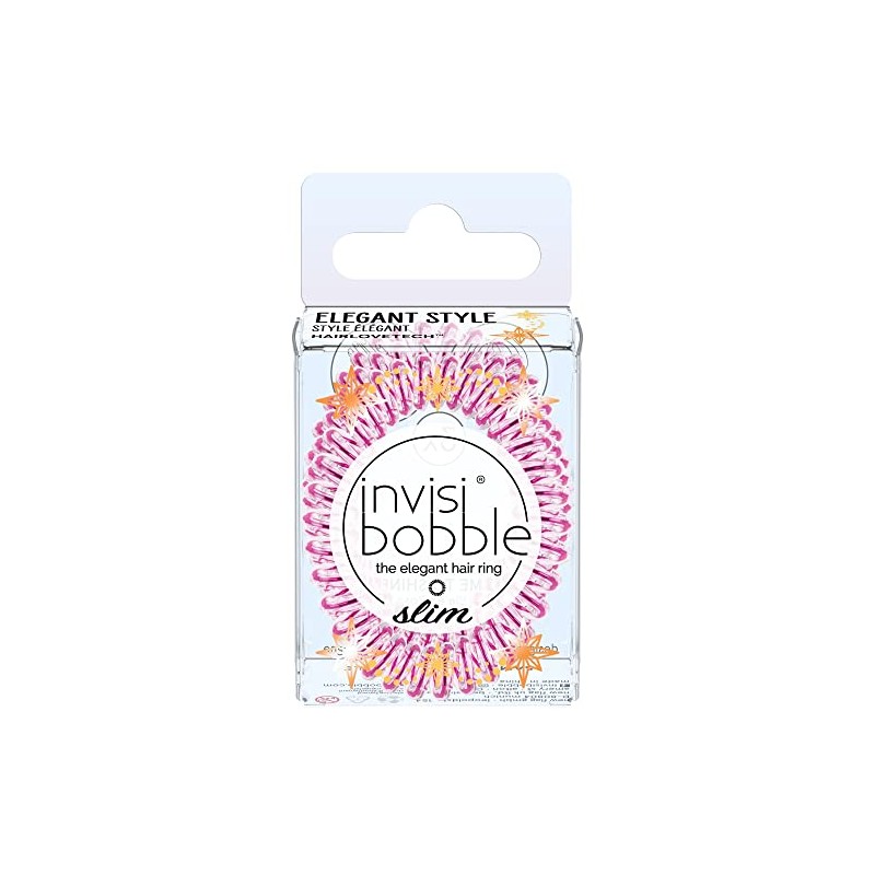 Invisibobble Slim Time To Shine La Vie En Rose Pack