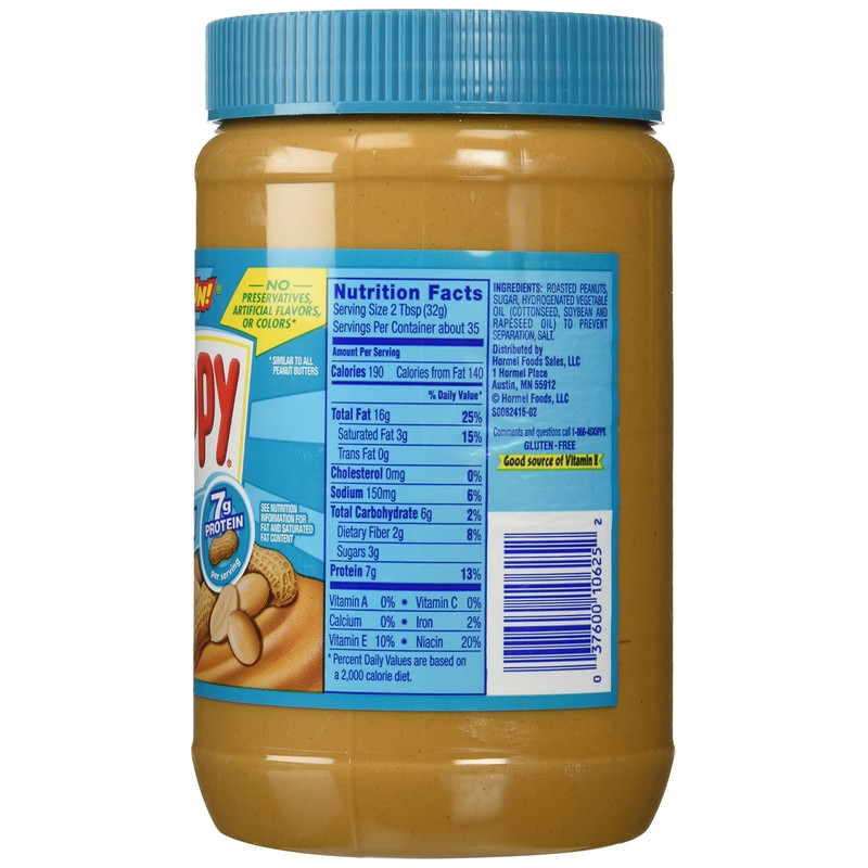 SKIPPY Creamy Peanut Butter, 40 Ounce