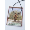 Olive Wood Gifts Shop Hand Made Olive Wood Cross (With