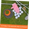 Abaodam Golf Putting Hole Cup for Practice Portable Grey Training
