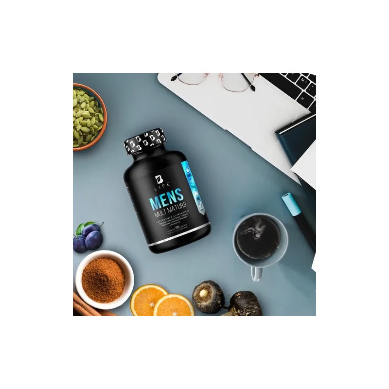 Multivitamínico Hombre Mayor Años Cáps Life Sabor
