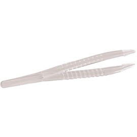 Disposable Sterile Plastic Tweezers 12.5 cm Pack of 10