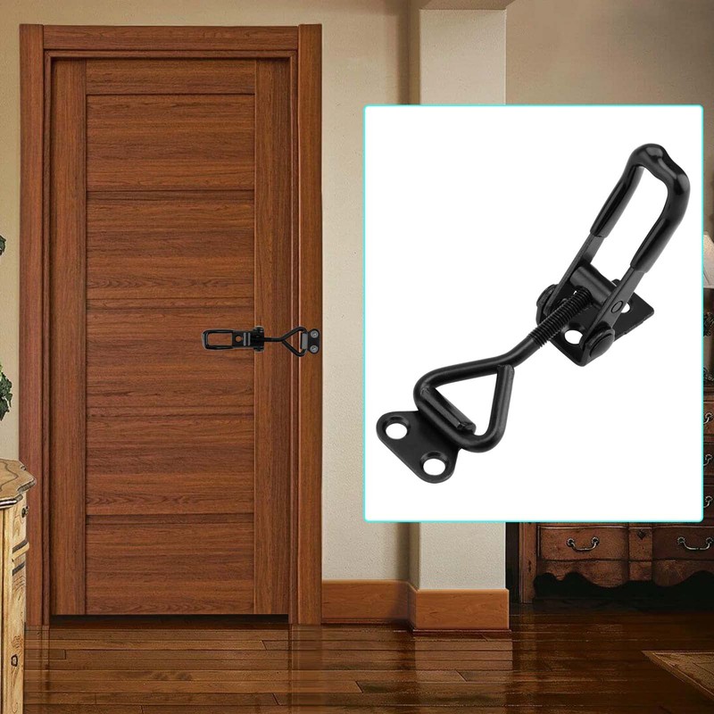 KOHAND 12 PCS 4001 Style Black Toggle Latch Clamp, Adjustable