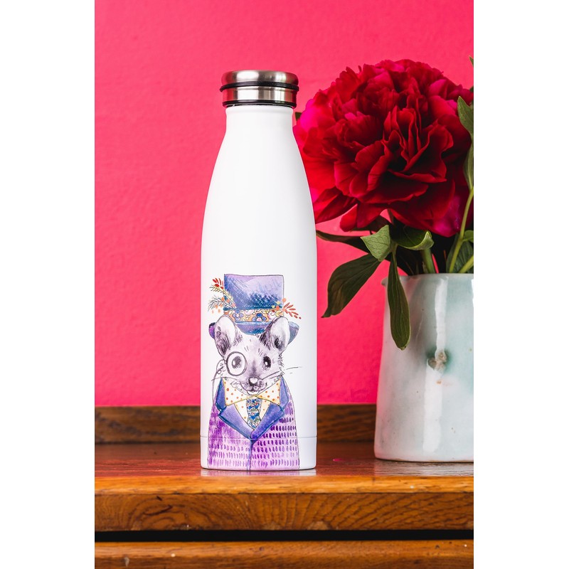 Mikasa Tipperleyhill Double-Walled Stainless Steel Bottle, 500 ml Vacuum Insulated