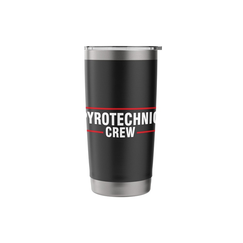 Pyrotechnician Trupp Fireworks Bangers Pyrotechnician Pyromans Stainless Steel Insulated Tumbler