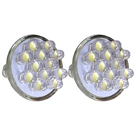 Angelo Décor AD43162W LED BULB, Bright White, 2-Pack