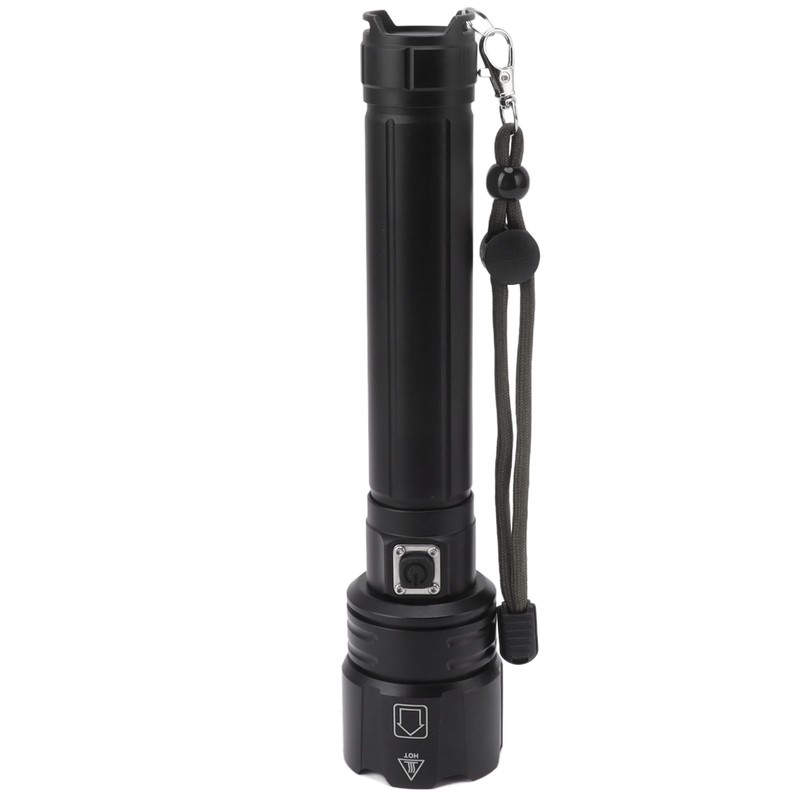 10000LM LED Flashlight USB Rechargeable Portable Adjustable Brightness Waterproof Zoom