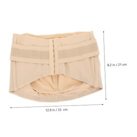 SAFIGLE Pelvic Correction Belt for Women Bone Correction Belt Comfortable Nylon Strong Support Postpartum Beige