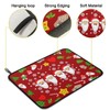 Christmas Santa Claus Dish Drying Mat - 18" x 24"