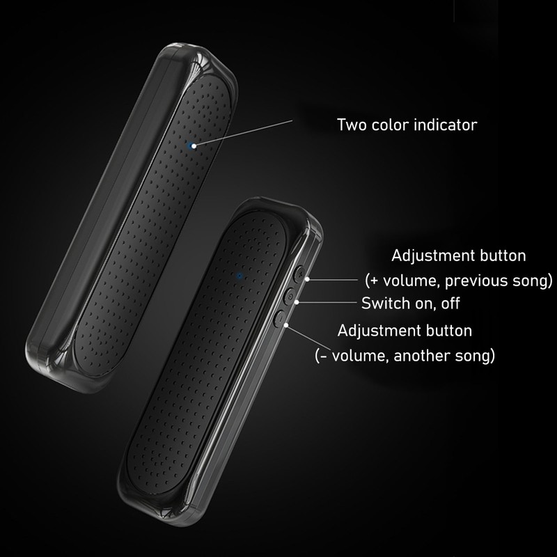 Bluetooth Pillow Speaker Bone Conduction Rechargeable Wireless White Noise Pillow
