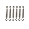 Turnbuckle wire tensioner Faspiroty M8 6 pack 304 stainless steel