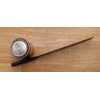 Crude - Asian 7 Inch Nakiri Kitchen Chef Knife, Carbon