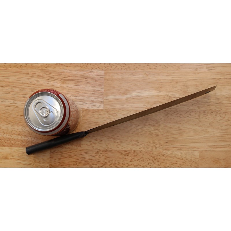 Crude - Asian 7 Inch Nakiri Kitchen Chef Knife, Carbon